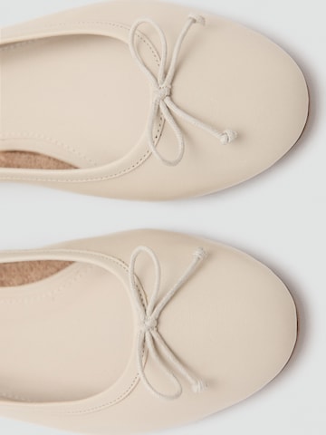 Ballerines MANGO en blanc