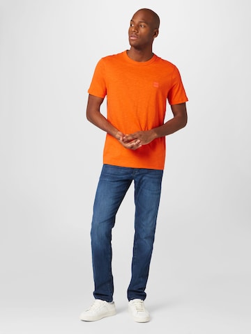 BOSS Orange T-Shirt 'Tegood' in Rot