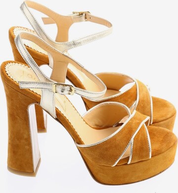 Jan Pierre Sandals & High-Heeled Sandals in 38 in Brown