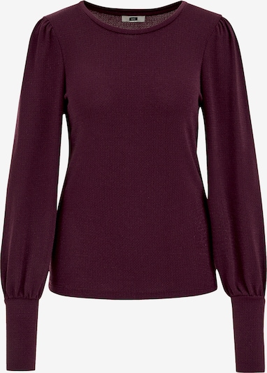 WE Fashion Shirt in aubergine, Produktansicht