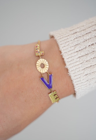 My Jewellery Bracelet in Gold: front