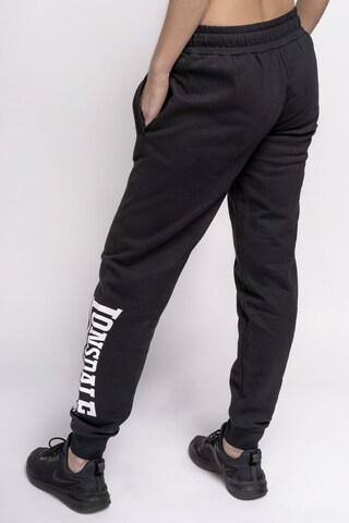 LONSDALE Tapered Bukser 'BICKENHILL' i sort
