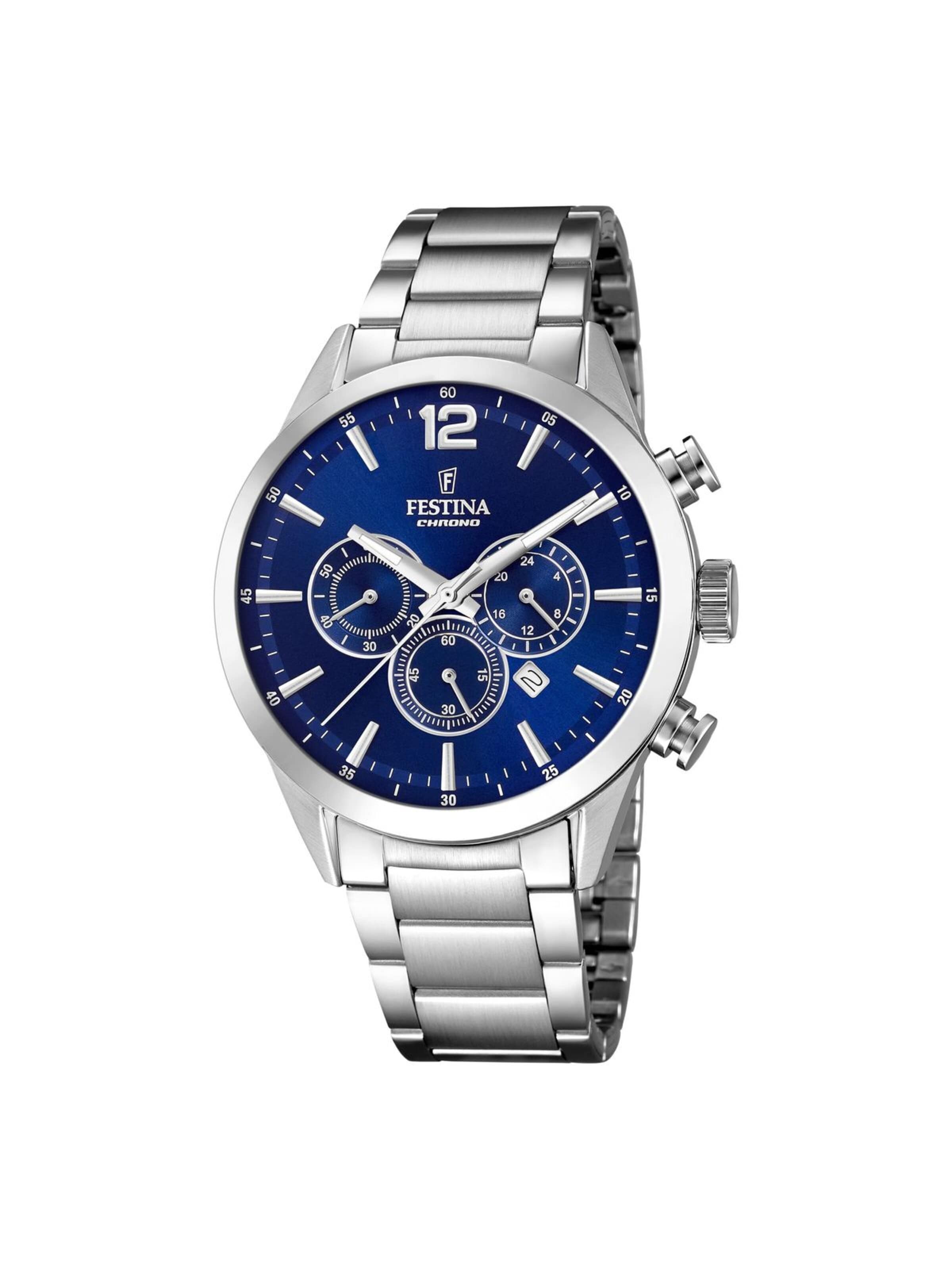 FESTINA Analoguhr‌‌‌‌‌‌‌‌‌‌ in Blau: Vorderseite