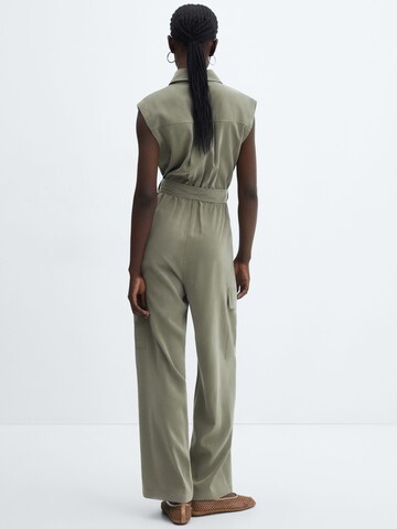 MANGO Jumpsuit 'Daily' in Green