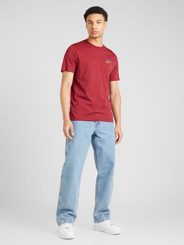 Nike Sportswear T-Shirt 'CLUB+' in Rot