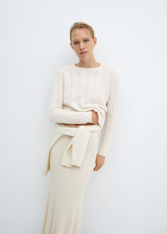 MANGO Pullover 'Billy' i beige