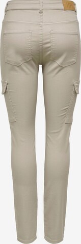 JDY Skinny Cargo trousers 'Lara' in Grey