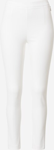 PATRIZIA PEPE Skinny Broek in Wit: voorkant