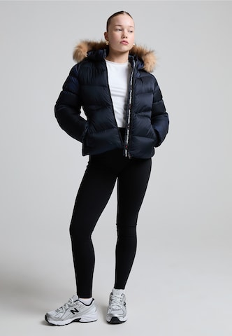 Zavetti Canada - Casaco de inverno 'Allessia' em azul