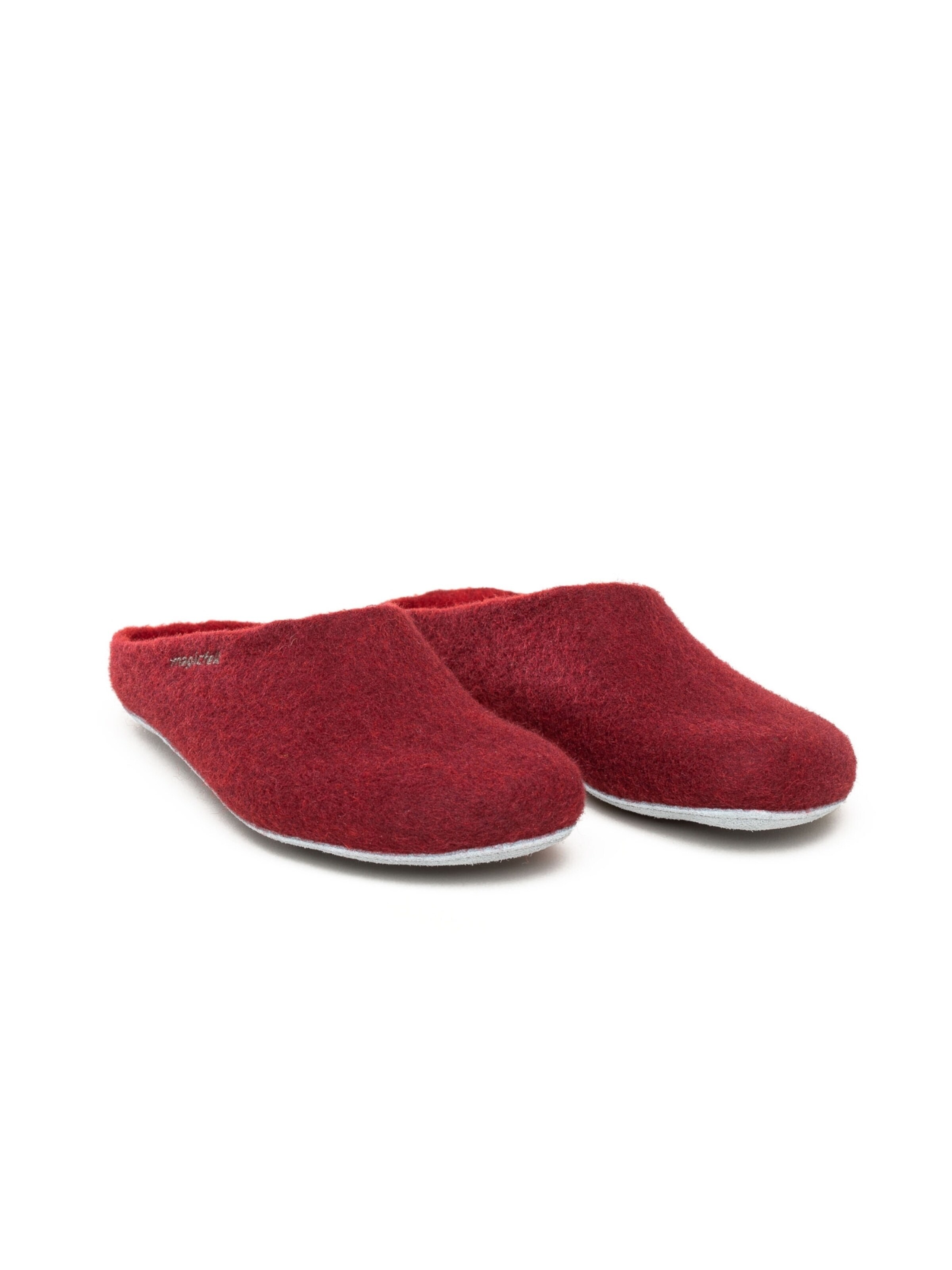 MagicFelt Slippers 'Filzpantoffel AP 701' in Red