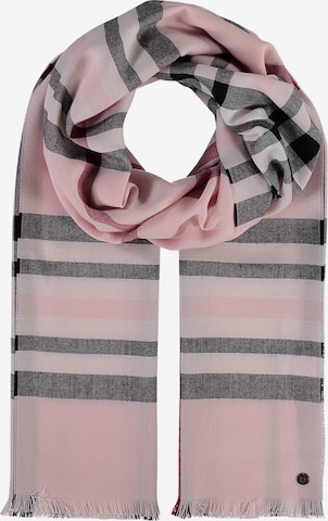 Écharpe FRAAS en rose : devant