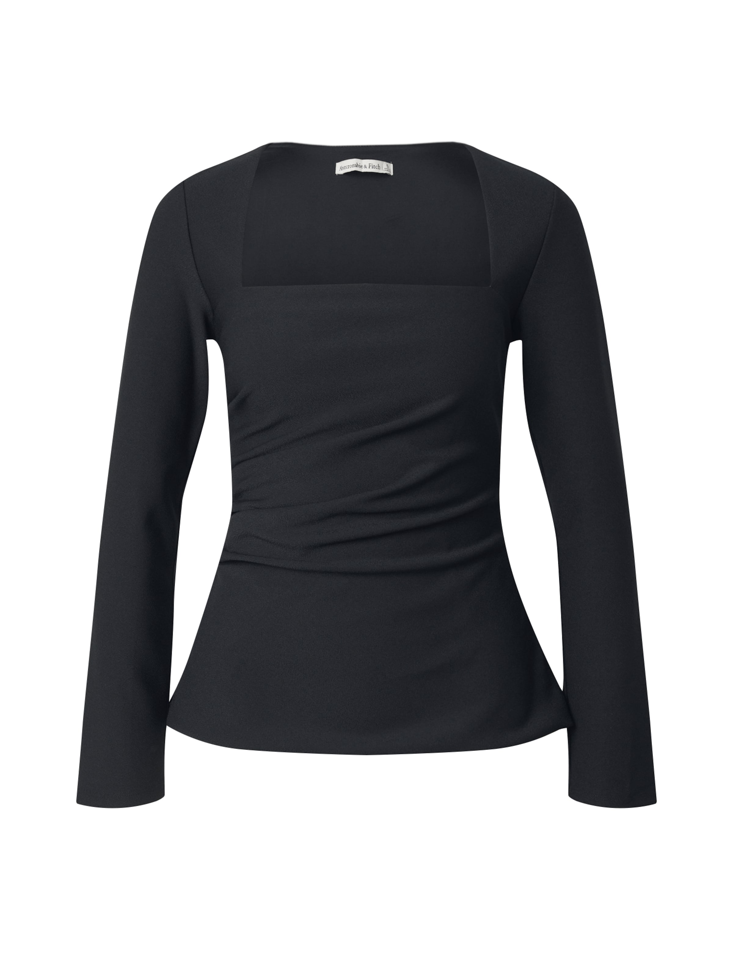 Abercrombie & Fitch Tričko - Čierna: predná strana
