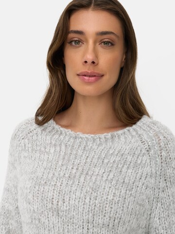 CAMEL ACTIVE Strickpullover mit weiten Ärmeln in Grau