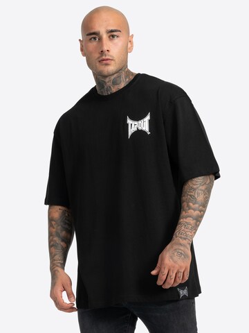 Tapout - Camiseta ' CREEKSIDE ' en negro: frente