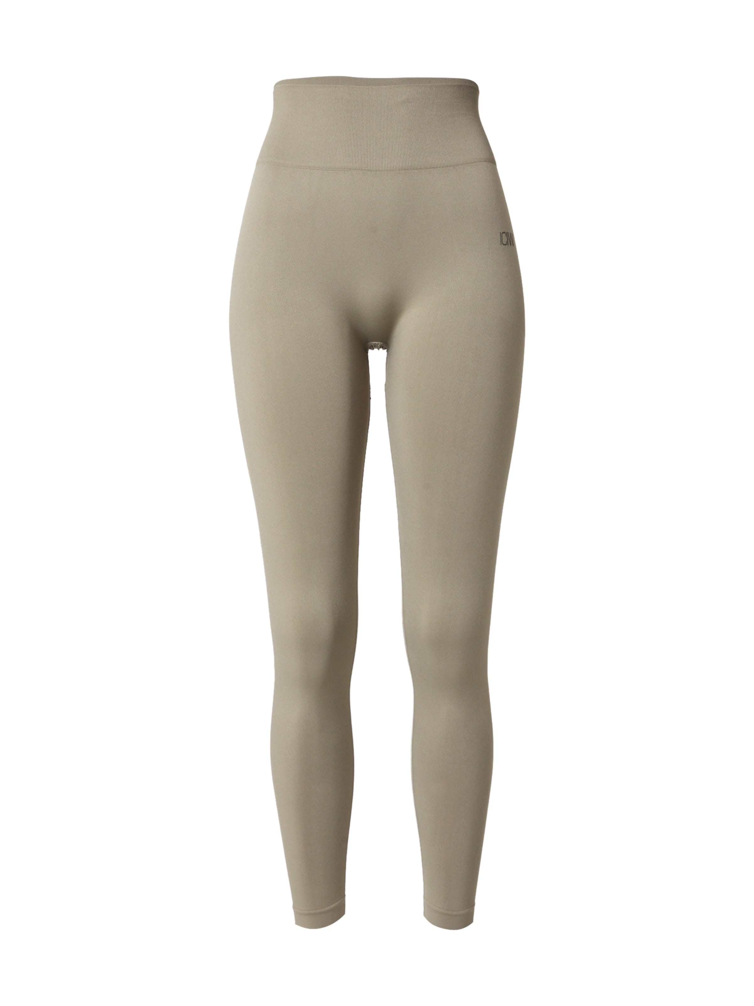 ICANIWILL Skinny Spodnie sportowe w kolorze zielony: przód