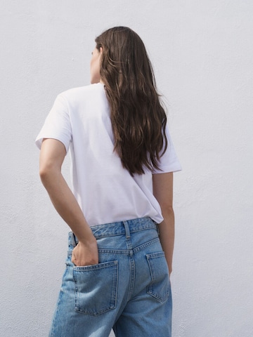 MANGO Shirt 'CHALS' in Wit