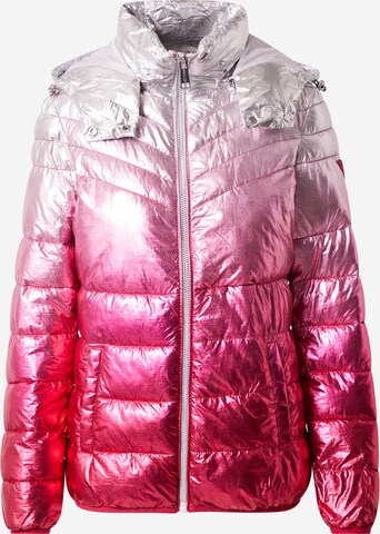 GUESS Přechodná bunda 'OTTAVIA' – pink: přední strana