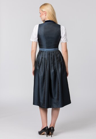 STOCKERPOINT Dirndl 'Lucille' in Blauw