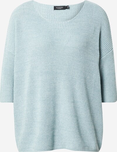 SOAKED IN LUXURY Sweater 'Tuesday' in Smoke blue / Aqua / Light blue, Item view