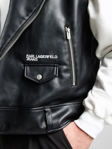 KARL LAGERFELD JEANS Kevad-sügisjope, värv must