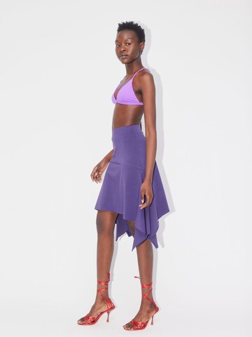 ABOUT YOU REBIRTH STUDIOS Spódnica 'Atta' w kolorze fioletowy