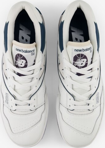 Baskets basses '550' new balance en blanc