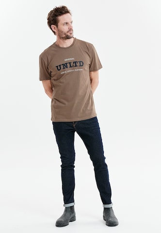 Cruz T-Shirt 'Trey' in Braun