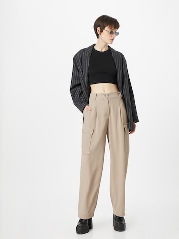 Loosefit Pantaloni cargo di River Island in beige