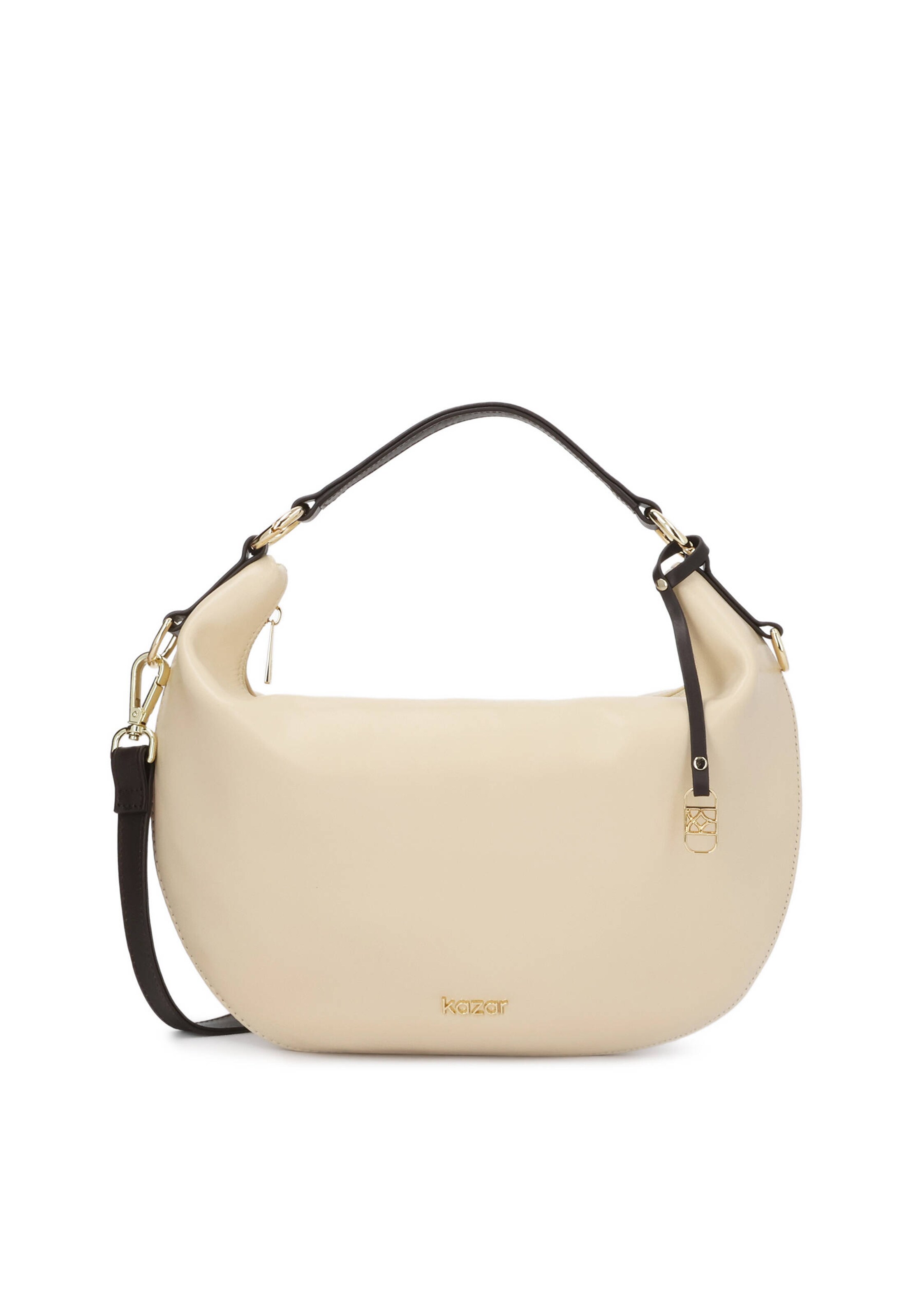 Kazar Schultertasche in One Size in creme / braun, Produktansicht
