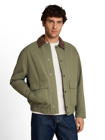 TOM TAILOR DENIM Jacke in Grün: Vorderseite