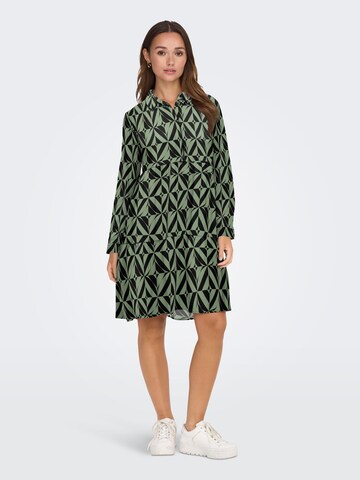 Robe-chemise 'Piper' JDY en vert : devant