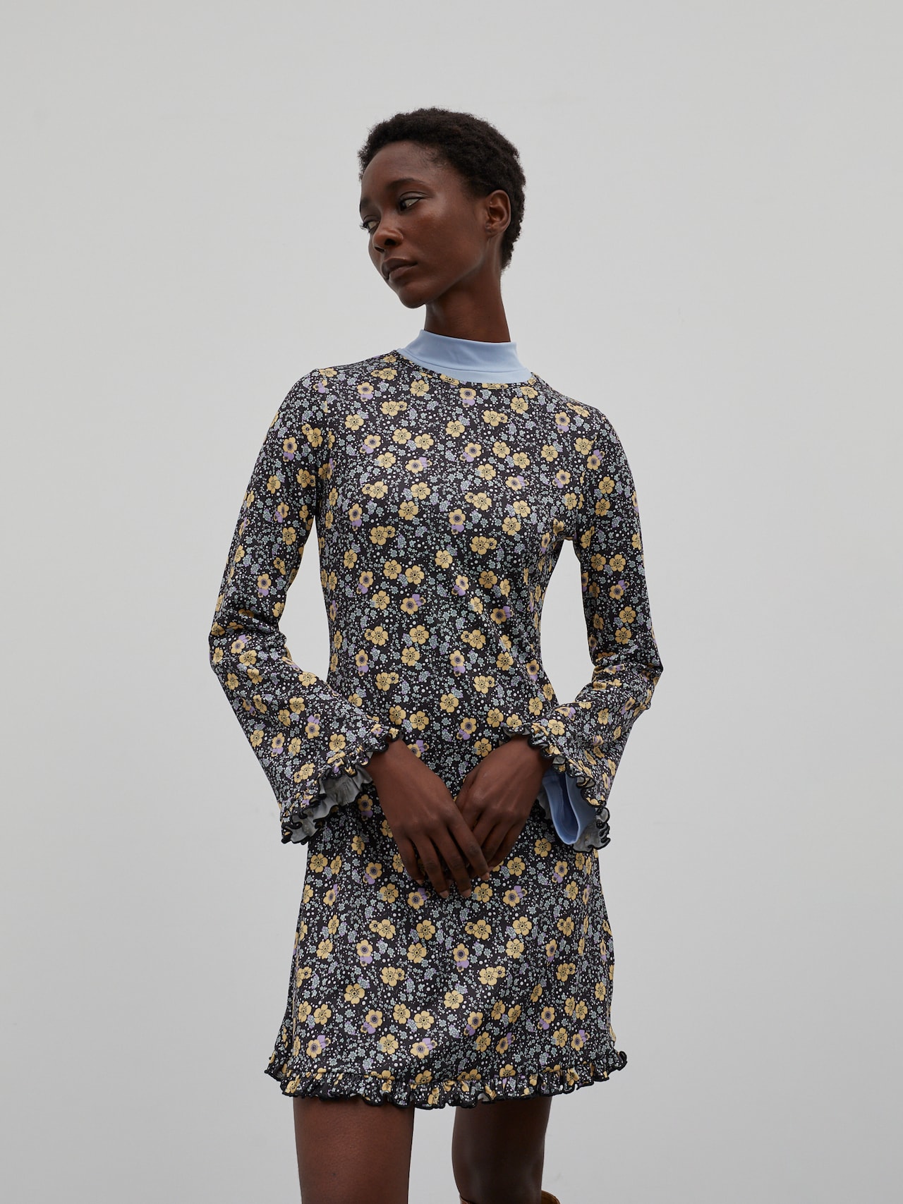 EDITED Producten Jurk 'Kairi' Gemengde kleuren