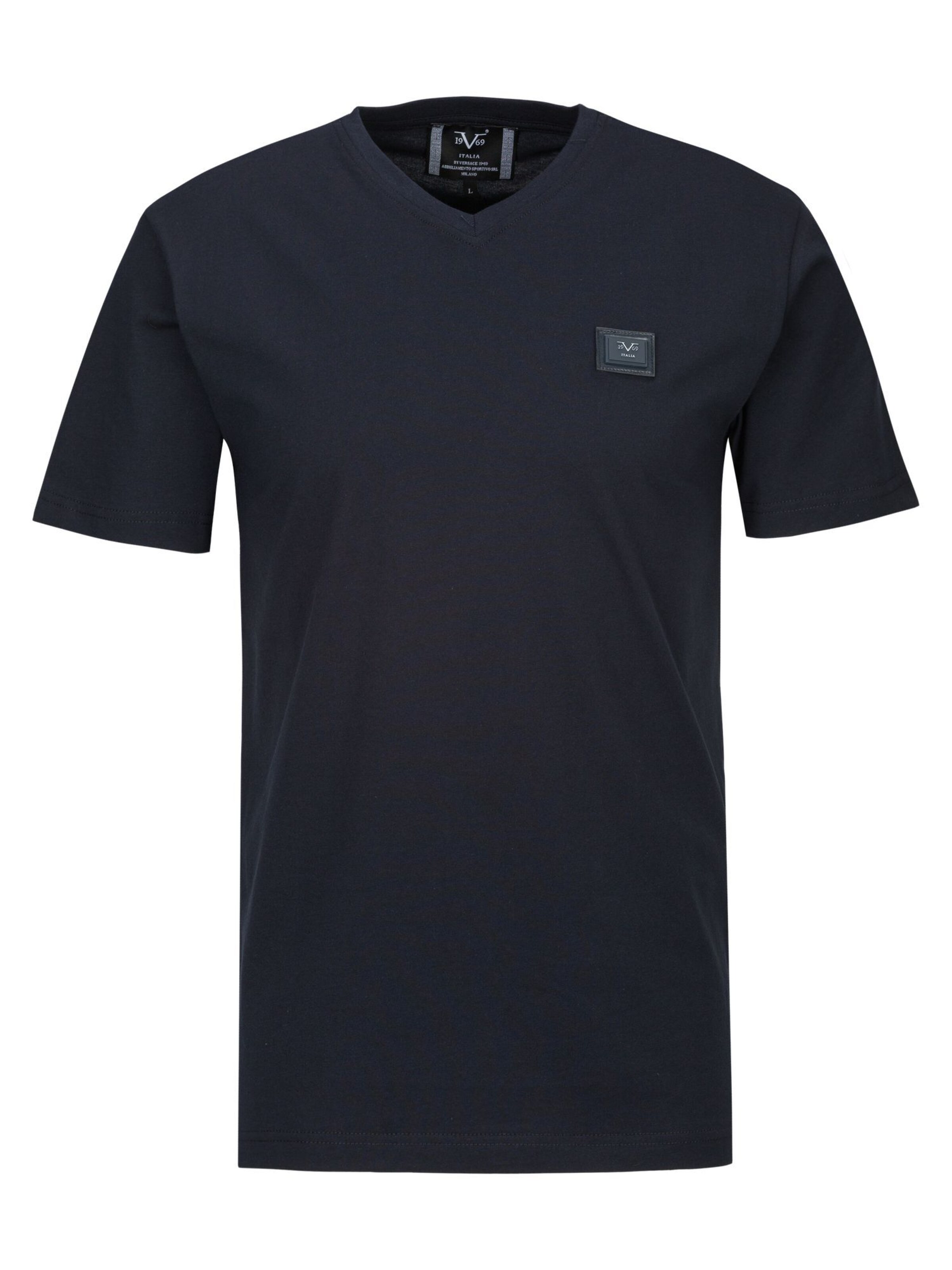 19V69 ITALIA Shirt 'Toni MP' in Dark blue, Item view