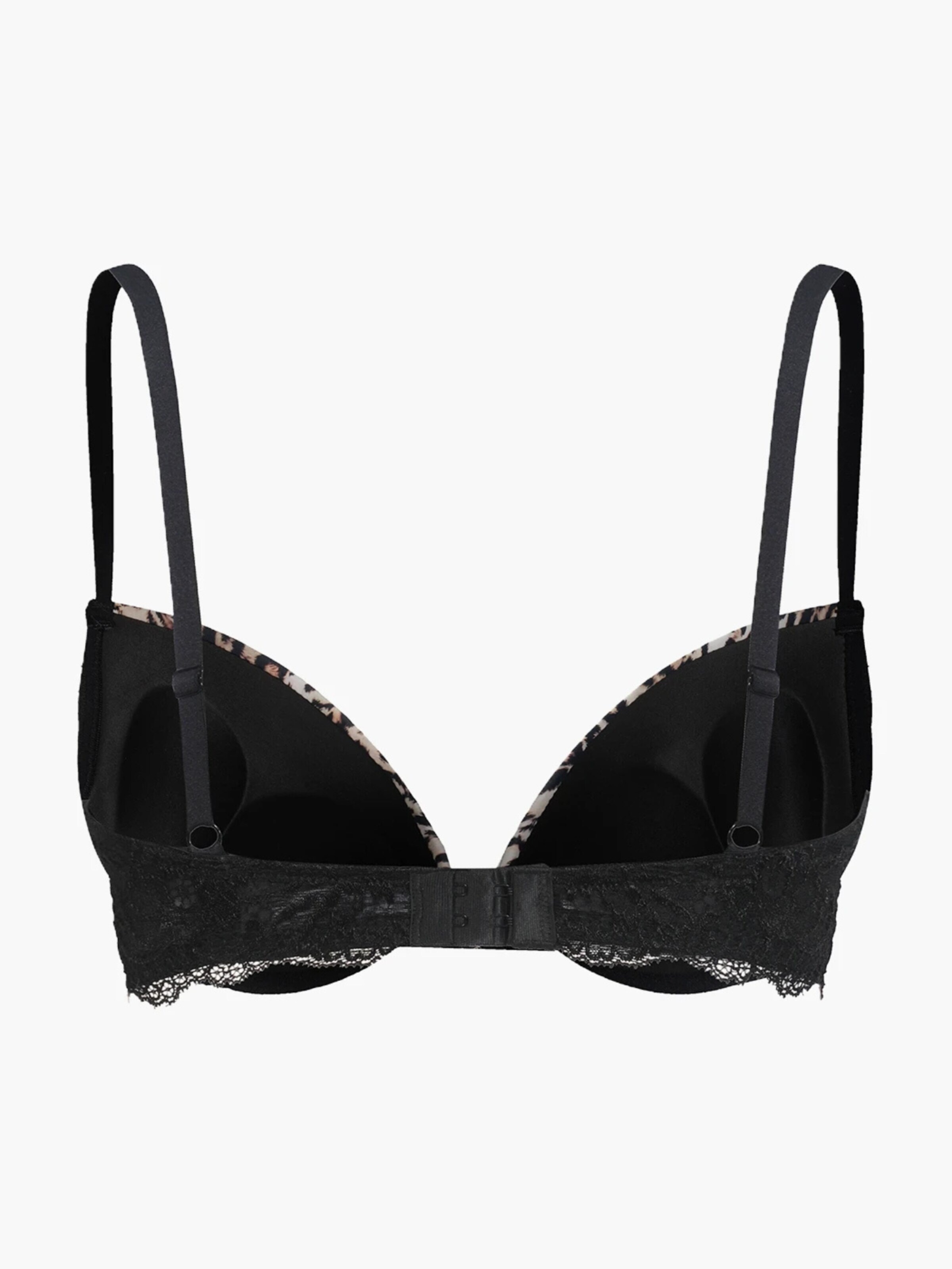 cfab - Push-up Sujetador 'Push up BH mit Spitze' en Mezcla de colores