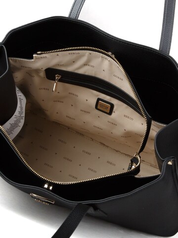 GUESS Handtasche 'Meridian'‌ in Schwarz