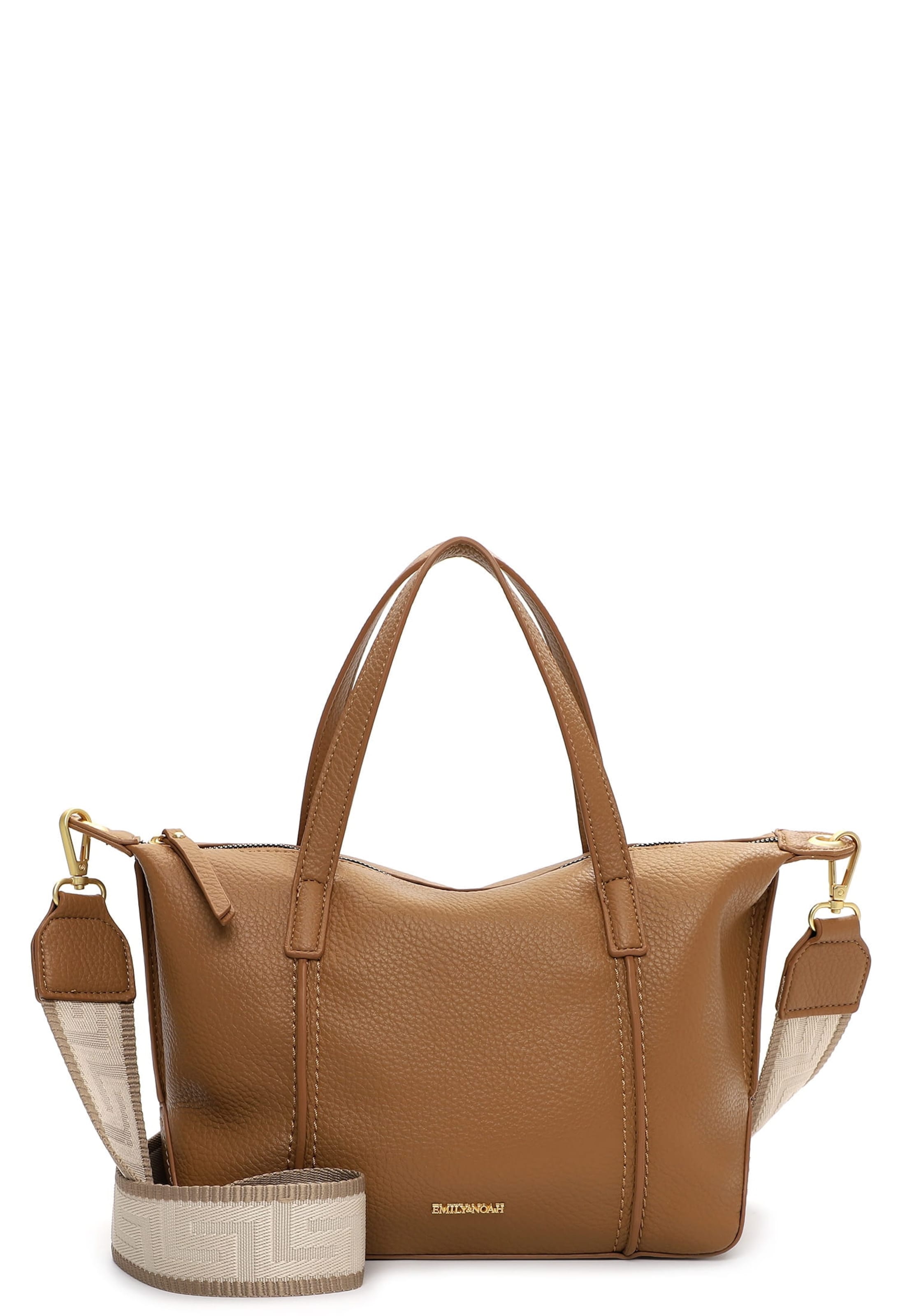 Cabas 'Julie' Emily & Noah en beige : devant