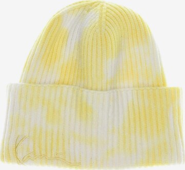 Karl Kani Hat & Cap in One size in Yellow: front