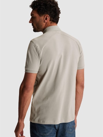 CAST IRON Paita 'Polo shirt in piqué with stretch' värissä harmaa