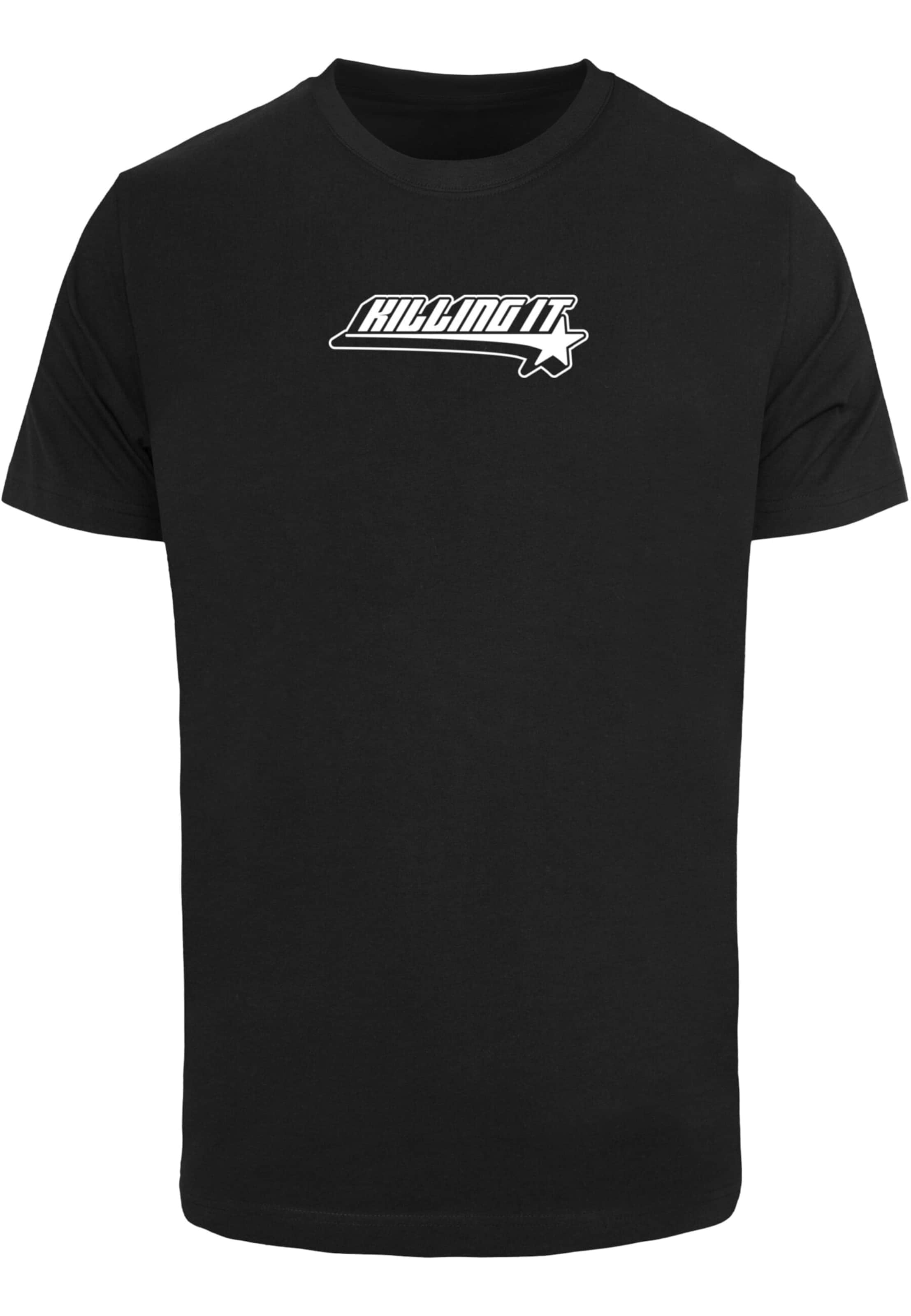 Mister Tee Shirt in Black: front