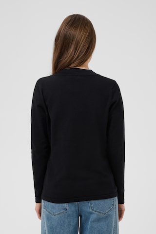 SAINT TROPEZ Knit cardigan in Black