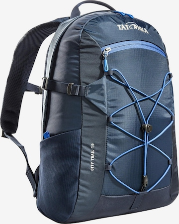 TATONKA Rucksack 'City Trail' in Blau: Vorderseite