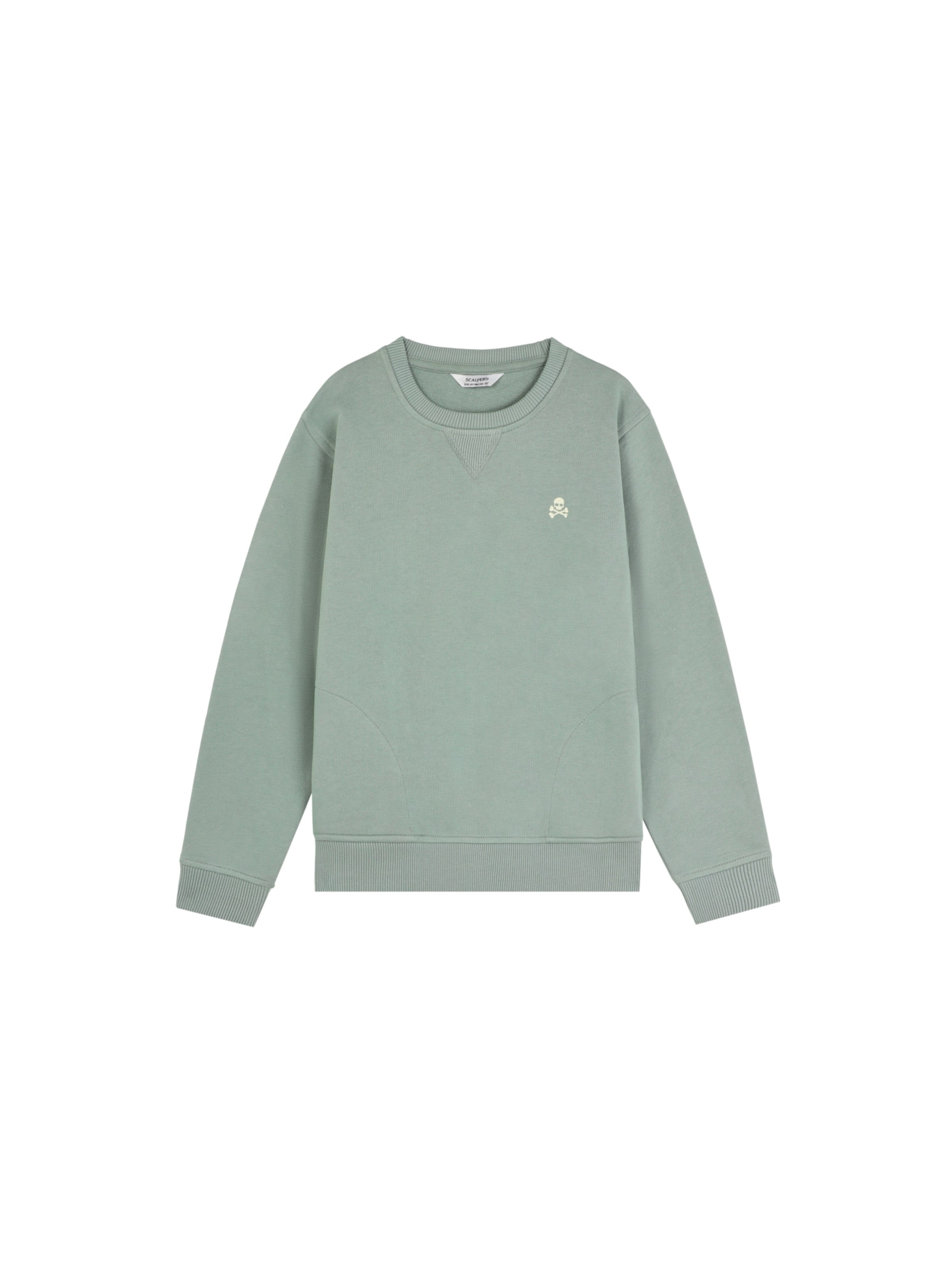 Scalpers Μπλούζα φούτερ ' ' σε πράσινο: μπροστά