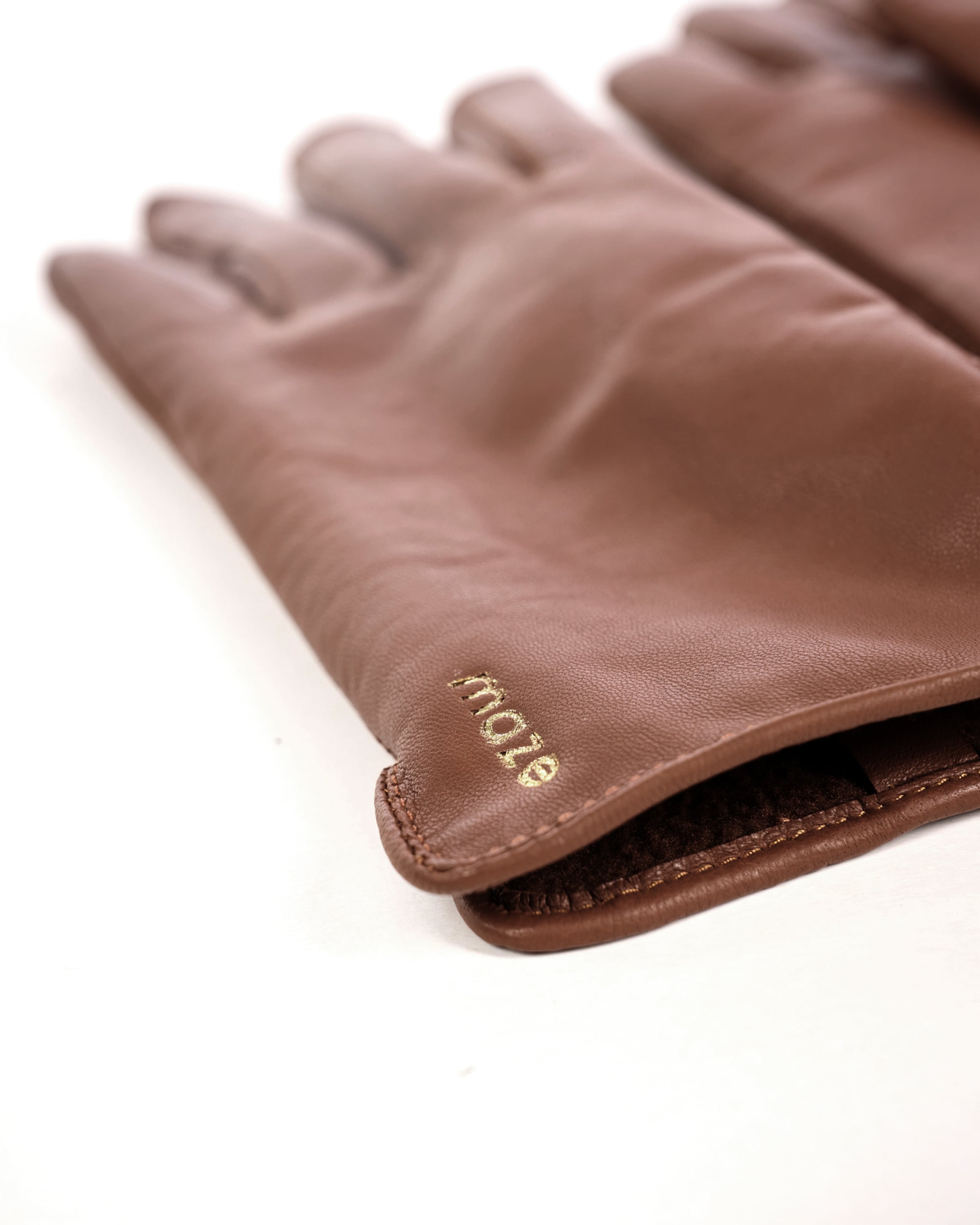 Maze Vingerhandschoenen in Bruin