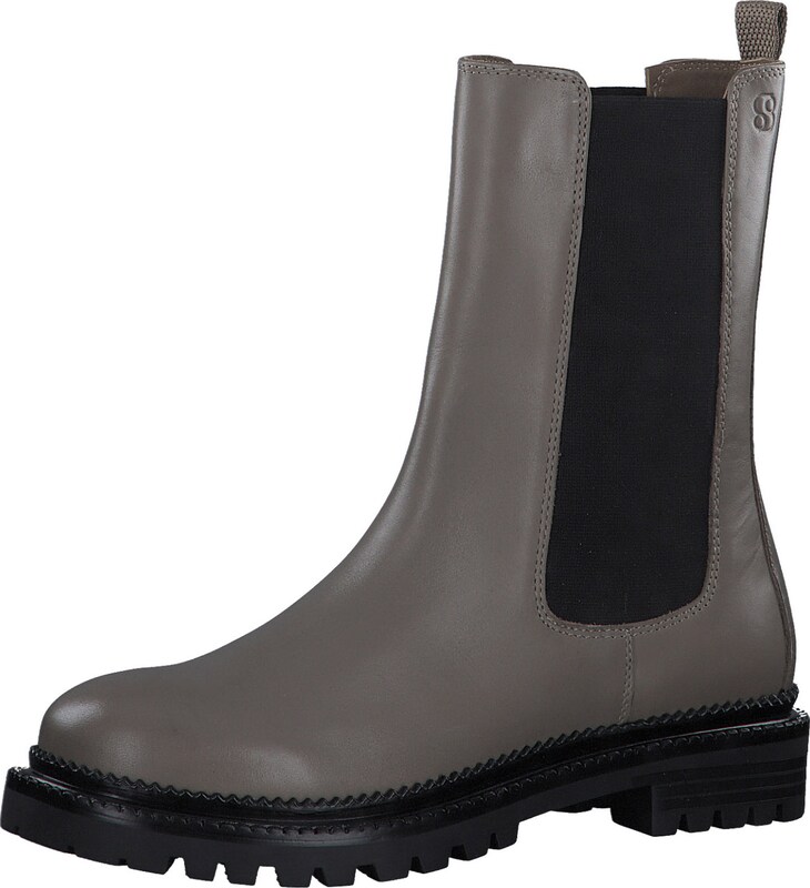 s.Oliver Chelsea Boots in Taupe s.Oliver Chelsea Boots in Taupe