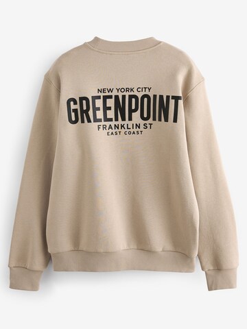 Next Sweatshirt in Beige