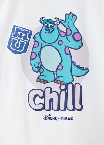 T-Shirt 'MONCAM2' MANGO KIDS en blanc
