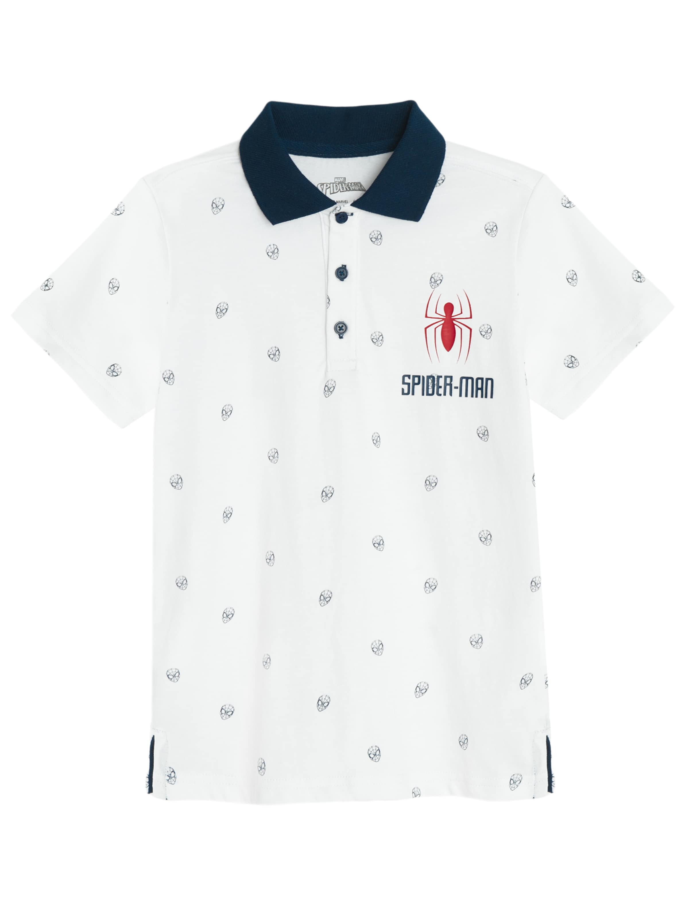 balts Cool Club T-Krekls: no priekšpuses