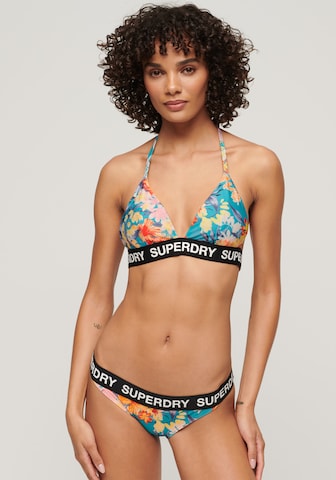 Superdry Triangle Bikini Top in Mixed colors