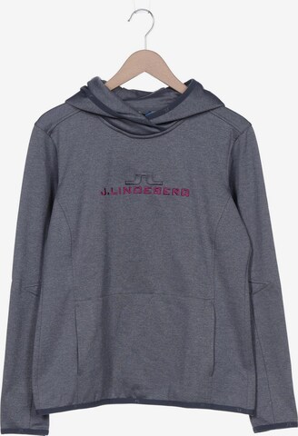 J.Lindeberg Sweatshirt & Zip-Up Hoodie in XL in Grey: front