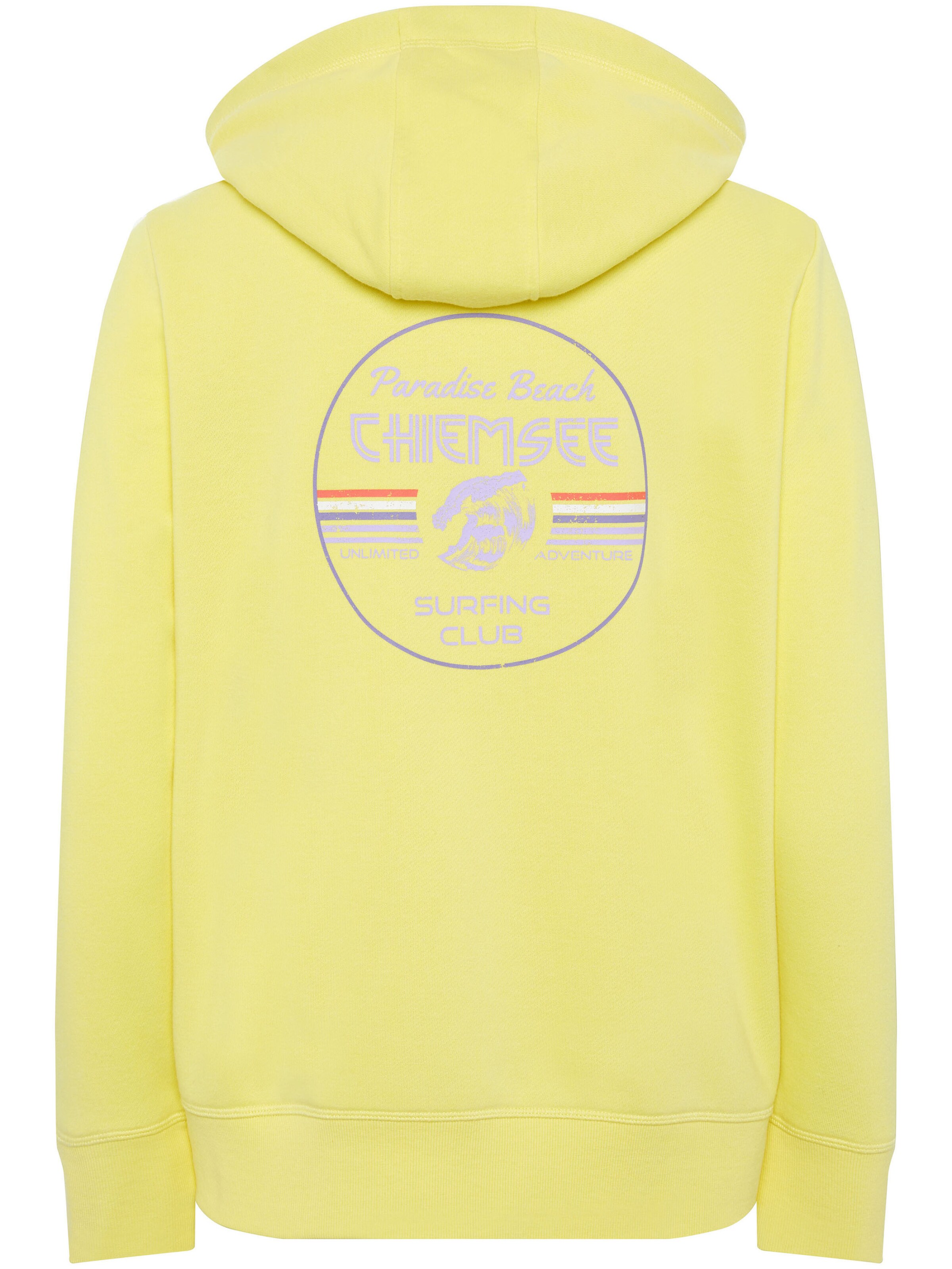 CHIEMSEE Sweatjacke in Gelb